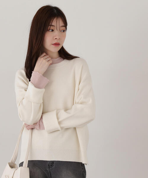 PROPORTION BODY DRESSING(プロポーションボディドレッシング)の「シアーカットソー / 1215160200(Tシャツ/カットソー・レディース・ピンク/ブラック/ホワイト系その他・FREE)」の20枚目の写真