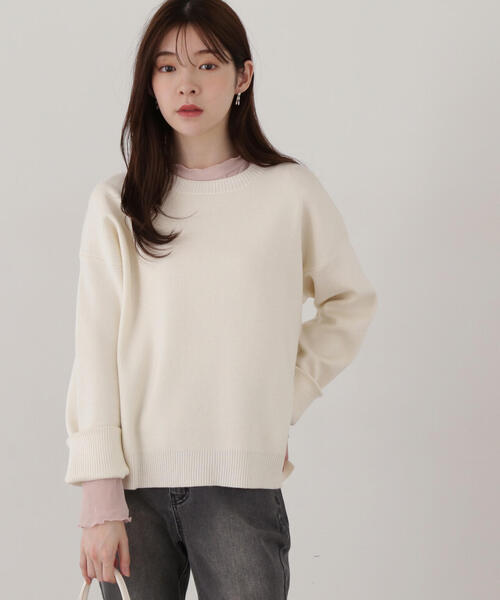 PROPORTION BODY DRESSING(プロポーションボディドレッシング)の「シアーカットソー / 1215160200(Tシャツ/カットソー・レディース・ピンク/ブラック/ホワイト系その他・FREE)」の22枚目の写真