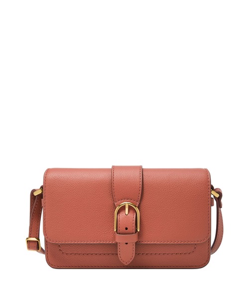 FOSSIL(フォッシル)の「フォッシル 斜めがけバッグ レディース レザー レッド スマホ収納可 ZB1937604(ハンドバッグ・レディース・レッド・FREE)」の1枚目の写真