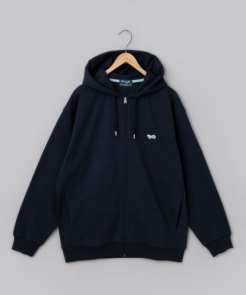 PENNEYS（ぺニーズ）の「Penneys（ぺニーズ）別注クリアコットンジップアップパーカー（パーカー・メンズ・ネイビー/ホワイト/ライトグレー・M/L/XL）」の16枚目の写真