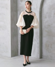 JACKET SET FLUFFY LACE DRESS（ドレス）｜Ameri（アメリ）の