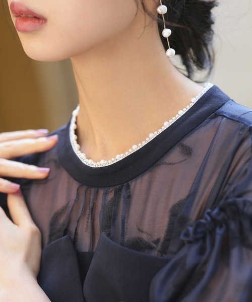 RUIRUE BOUTIQUE(ルイルエブティック)の「オケージョンドレス 結婚式 ストレッチ | ボリュームスリーブ & ビスチェ タイトワンピース ドレス | 二次会 披露宴 美脚 ワンピース お呼ばれドレス パーティードレス(ドレス・レディース・グリーン/ネイビー/ブラック・LL/S/M/L)」の15枚目の写真