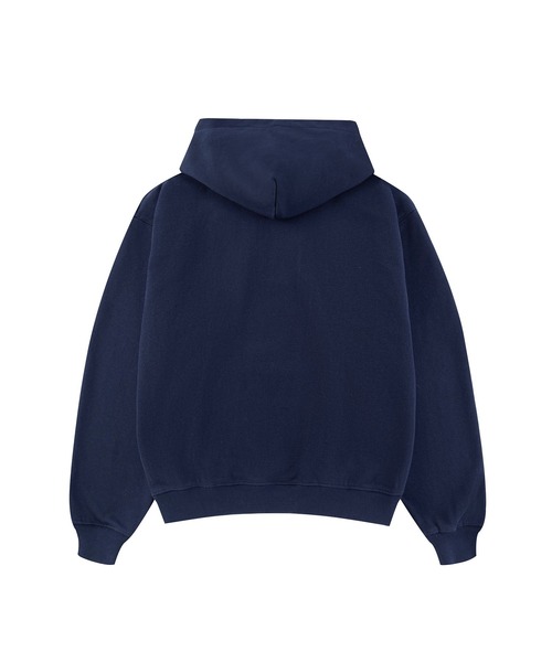 SPLR（エス・ピー・エル・アール）の「フーディー｜Label Logo Hoodie｜SPLR（パーカー・メンズ・ブラック/ネイビー・S/M/L/XL/XXL）」の4枚目の写真