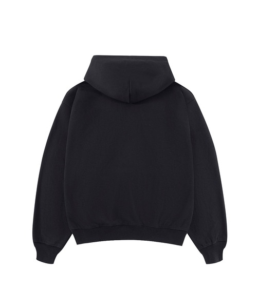 SPLR（エス・ピー・エル・アール）の「フーディー｜Label Logo Hoodie｜SPLR（パーカー・メンズ・ブラック/ネイビー・S/M/L/XL/XXL）」の3枚目の写真