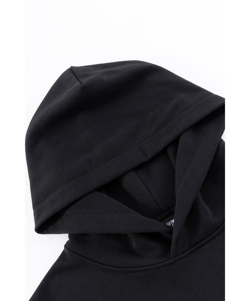 SPLR（エス・ピー・エル・アール）の「フーディー｜Label Logo Hoodie｜SPLR（パーカー・メンズ・ブラック/ネイビー・S/M/L/XL/XXL）」の5枚目の写真
