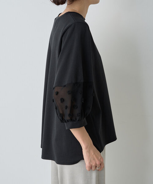 【お値下げ】ビアズリーポイントシアーカットソー ポイントシアーカットソー（Tシャツ/カットソー）｜BEARDSLEY