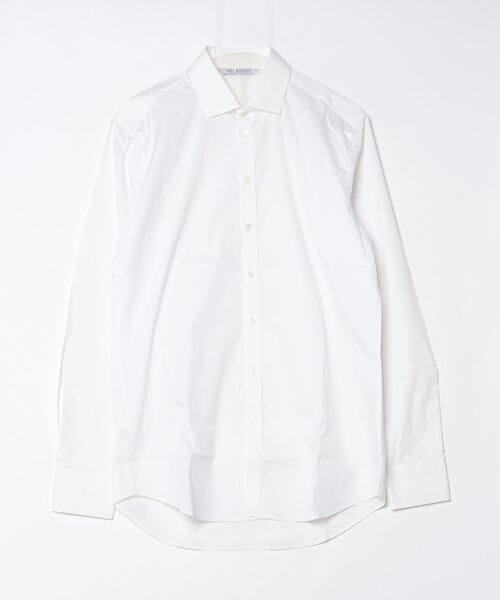 NEIL BARRETT(ニールバレット)の「【PH1】【NEIL BARRETT】COTTON×NYLON SHIRTS(シャツ/ブラウス・メンズ・ホワイト・39)」の1枚目の写真