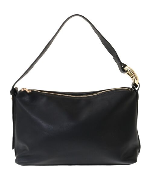 YECCA VECCA(イェッカヴェッカ)の「メタルアクセントミニバッグ(ハンドバッグ・レディース・ブルー/アイボリー/ブラック・FREE)」の6枚目の写真