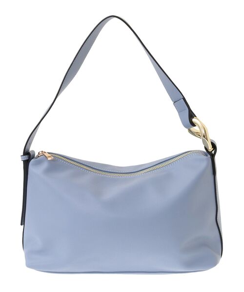 YECCA VECCA(イェッカヴェッカ)の「メタルアクセントミニバッグ(ハンドバッグ・レディース・ブルー/アイボリー/ブラック・FREE)」の5枚目の写真