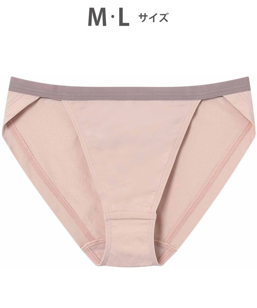 WACOAL（ワコール）の「WEB限定　「ハグするブラ」　ショーツ（ショーツ・レディース・ブラック/ベビーピンク/ブルー系その他/アイボリー/グレー系その他/ダークブラウン・M/L）」の6枚目の写真