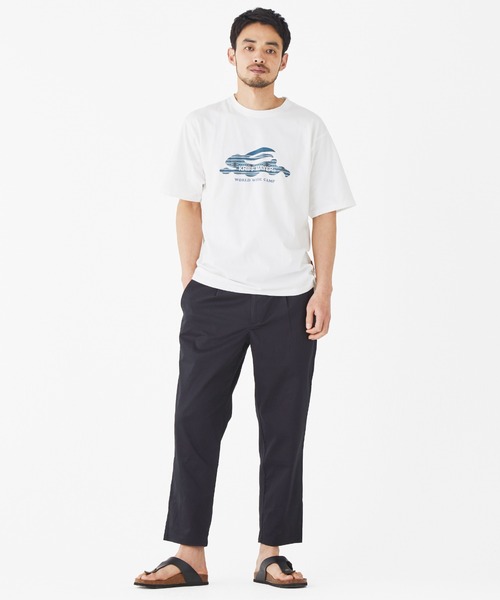 KRIFF MAYER（クリフメイヤー）の「フライングラビット柄ロゴT（Tシャツ/カットソー・メンズ・グレー/オフホワイト/イエロー/ブルー/コーラル/チャコール・LARGE/X-LARGE/MEDIUM）」の15枚目の写真