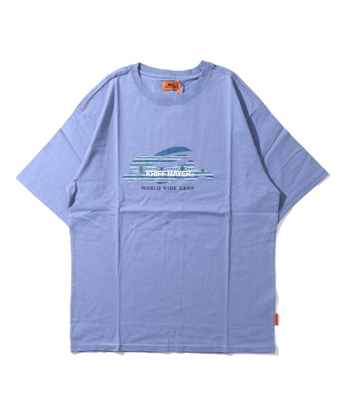 KRIFF MAYER（クリフメイヤー）の「フライングラビット柄ロゴT（Tシャツ/カットソー・メンズ・グレー/オフホワイト/イエロー/ブルー/コーラル/チャコール・LARGE/X-LARGE/MEDIUM）」の11枚目の写真