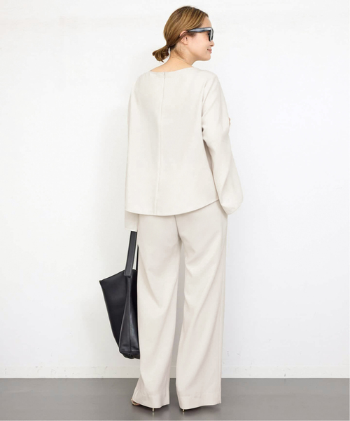 Deuxieme Classe（ドゥーズィエムクラス）の「*Sofia イージーパンツ（スラックス・レディース・ブラック/ベージュ/ネイビー・34/36/38）」の21枚目の写真