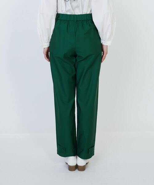 LOISIR（ロワズィール）の「コットンアジャスター付きパンツ（その他パンツ・レディース・グリーン/キナリ・MT/M）」の13枚目の写真