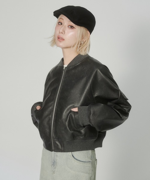 ENVYM（アンビー）の「ベーシックハンチングキャップ（ハンチング/ベレー帽・レディース・グレー/ブラック・FREE）」の17枚目の写真