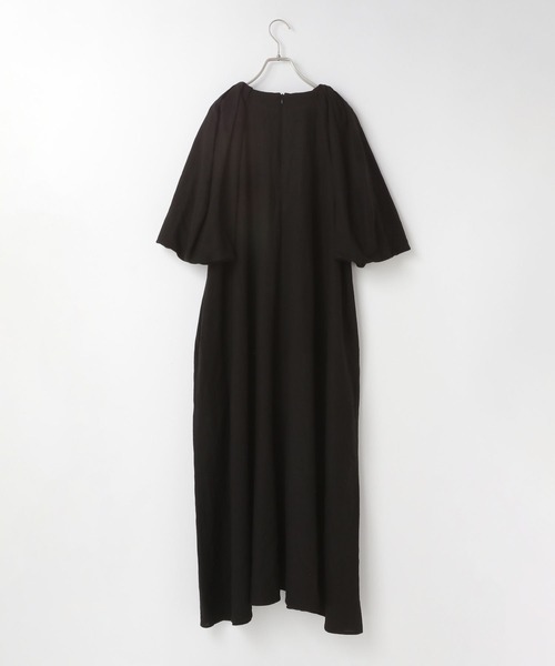 yuw（ユウ）の「ボリュームパフスリーブワンピース　321489（ワンピース・レディース・ブラック/レオパード・FREE）」の16枚目の写真