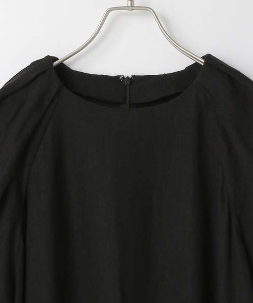 yuw（ユウ）の「ボリュームパフスリーブワンピース　321489（ワンピース・レディース・ブラック/レオパード・FREE）」の17枚目の写真