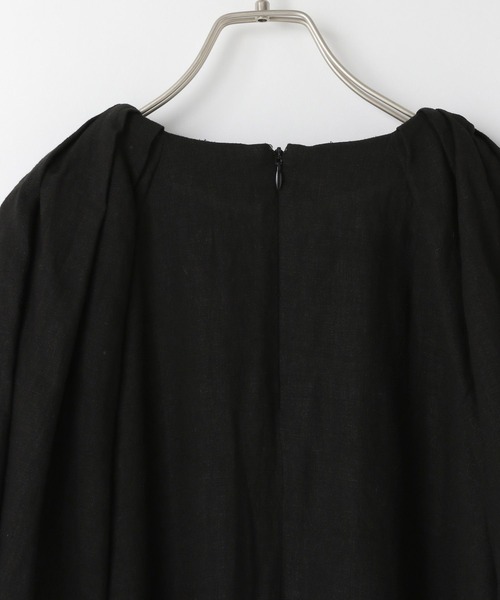 yuw（ユウ）の「ボリュームパフスリーブワンピース　321489（ワンピース・レディース・ブラック/レオパード・FREE）」の20枚目の写真