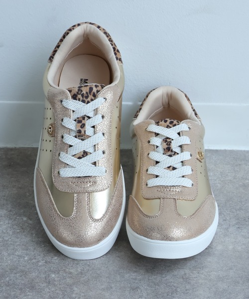 MICHAEL KORS（マイケルコース）の「【MICHAEL KORS/マイケルコース】JEM SCOTTY/ジェム スコッティ レースアップ スニーカー（スニーカー・レディース・ホワイト×シルバー/ホワイト×ゴールド/ゴールド系その他・22.5cm/23.0cm/23.5cm/17.0cm/18.0cm/19.0cm/22.0cm/20.0cm/21.0cm）」の8枚目の写真