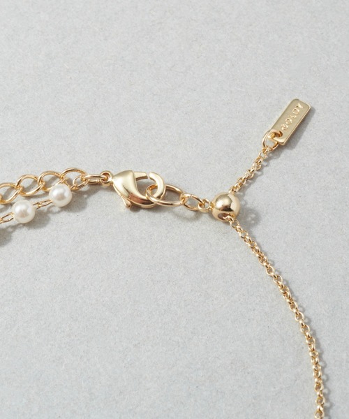 GOLDY(ゴールディ)の「パール チェーン ブレスレット(ブレスレット・レディース・シルバー/ゴールド・FREE)」の8枚目の写真