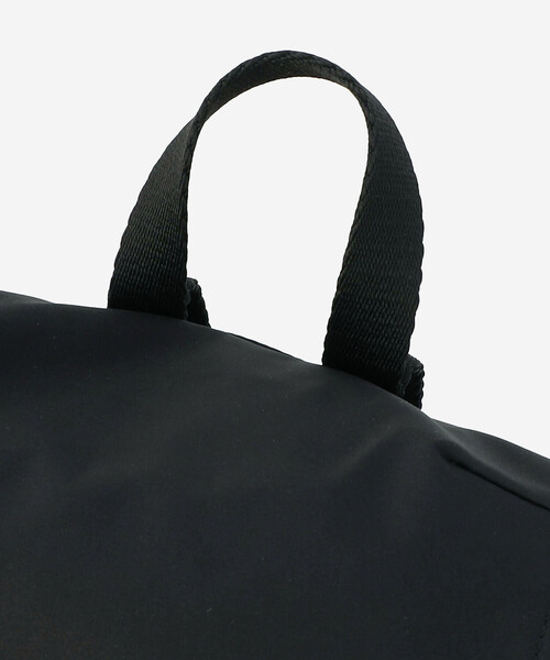 ORCIVAL（オーシバル）の「ORCIVAL | 巾着バックパック（バックパック/リュック・レディース・ブラック/グレイッシュベージュ・-）」の6枚目の写真