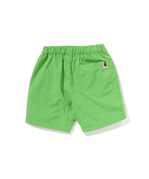 A BATHING APE（アベイシングエイプ）の「BABY MILO CLIMBING SHORTS（その他パンツ・キッズ・ブラック/ベージュ/グリーン・100/130/110/120/90/140）」の6枚目の写真