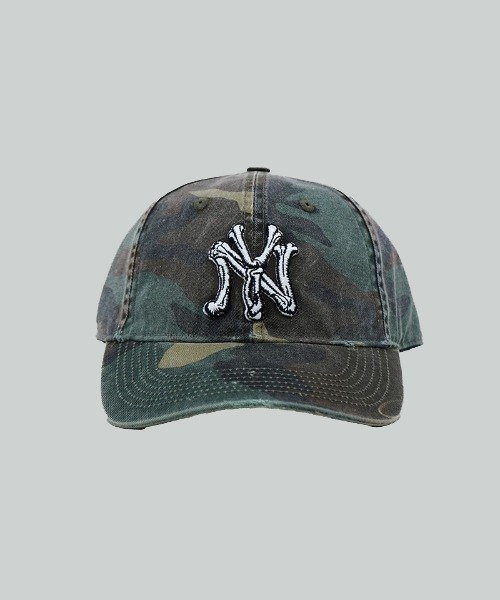 BASICKS(ベイシックス)の「BASICKS×F.M.C.D Camo NY Cap(キャップ・メンズ・グリーン系カモフラージュ・FREE)」の9枚目の写真