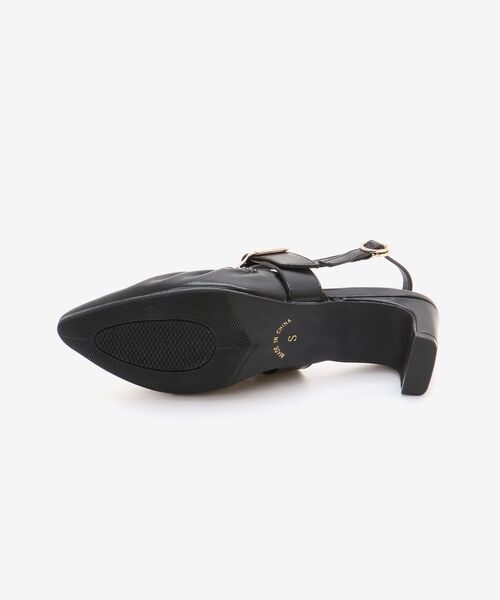 MAJESTIC LEGON（マジェスティックレゴン）の「ふかふかフィットギャザーミュール（その他シューズ・レディース・アイボリー/ブラック・SMALL/MEDIUM/LARGE/X-LARGE）」の22枚目の写真