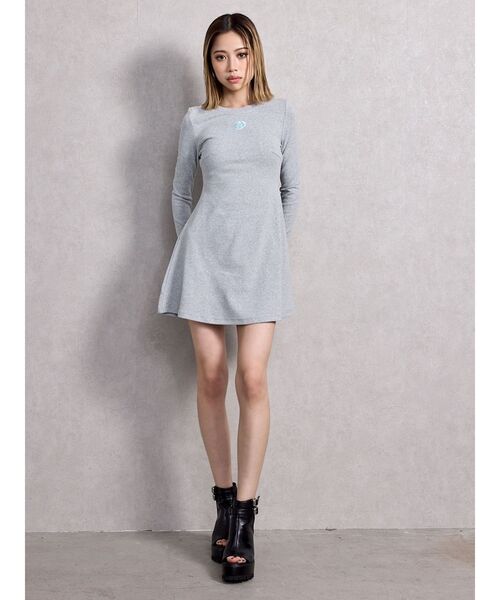 GYDA(ジェイダ)の「GDフレアワンピース(ワンピース・レディース・ブラック/オフホワイト/グレー・FREE)」の22枚目の写真