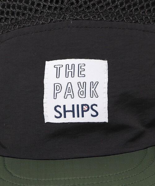 THE PARK SHOP（ザパークショップ）の「【SHIPS KIDS別注】THE PARK SHOP:BALLPARK POKET CAP（キャップ・キッズ・オリーブ/ネイビー・ONE SIZE）」の9枚目の写真