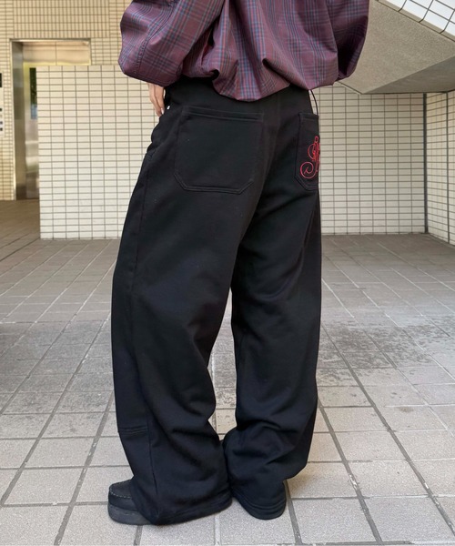 ダブルニースウェットパンツ（スウェットパンツ）｜sedacle（セダクル