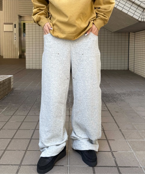 sedacle(セダクル)の「ダブルニースウェットパンツ(スウェットパンツ・メンズ・ブラック/グレー・SMALL/MEDIUM/LARGE)」の13枚目の写真