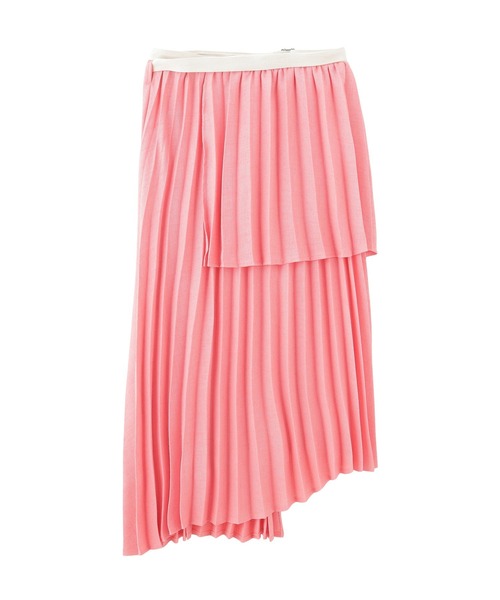 ROSE BUD（ローズバッド）の「(mici)PLEAT WRAP SKIRT（スカート・レディース・ブラック/ピンク・ONE SIZE）」の7枚目の写真