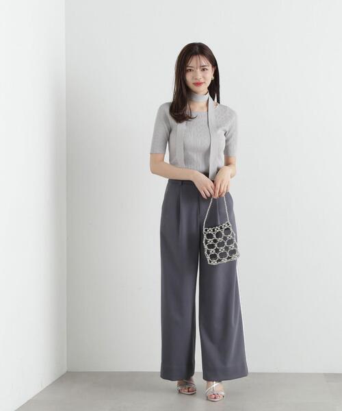 PROPORTION BODY DRESSING（プロポーションボディドレッシング）の「スウェットトラックパンツ / 1215130400（その他パンツ・レディース・ダークグレー/ベージュ・MEDIUM/SMALL）」の5枚目の写真