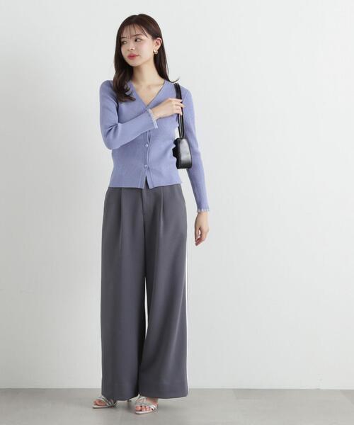 PROPORTION BODY DRESSING（プロポーションボディドレッシング）の「スウェットトラックパンツ / 1215130400（その他パンツ・レディース・ダークグレー/ベージュ・MEDIUM/SMALL）」の9枚目の写真