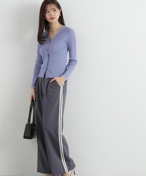 PROPORTION BODY DRESSING（プロポーションボディドレッシング）の「スウェットトラックパンツ / 1215130400（その他パンツ・レディース・ダークグレー/ベージュ・MEDIUM/SMALL）」の10枚目の写真