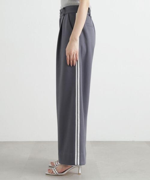 PROPORTION BODY DRESSING（プロポーションボディドレッシング）の「スウェットトラックパンツ / 1215130400（その他パンツ・レディース・ダークグレー/ベージュ・MEDIUM/SMALL）」の12枚目の写真