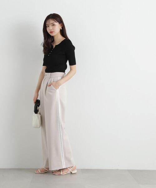 PROPORTION BODY DRESSING（プロポーションボディドレッシング）の「スウェットトラックパンツ / 1215130400（その他パンツ・レディース・ダークグレー/ベージュ・MEDIUM/SMALL）」の22枚目の写真