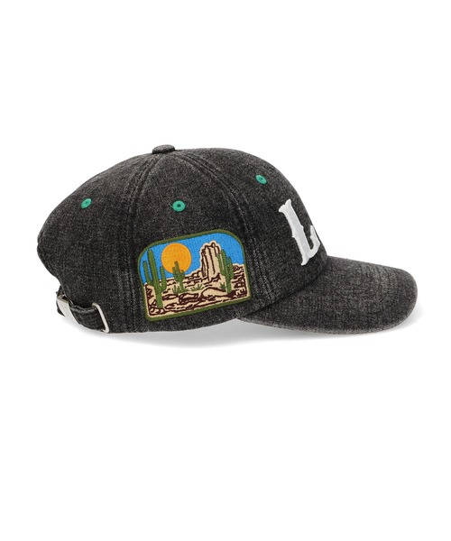 XLARGE（エクストララージ）の「DESERT DENIM CAP（キャップ・メンズ・インディゴブルー/ブラック・ONE SIZE）」の5枚目の写真