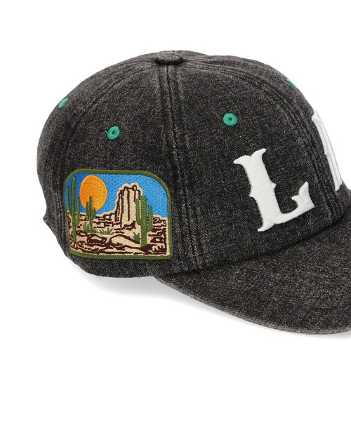 XLARGE（エクストララージ）の「DESERT DENIM CAP（キャップ・メンズ・インディゴブルー/ブラック・ONE SIZE）」の8枚目の写真