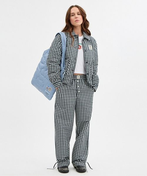 COACHTOPIA ループキルティング フラットトート コーチトピア ループ フラット トート・リサイクル ポリエステル