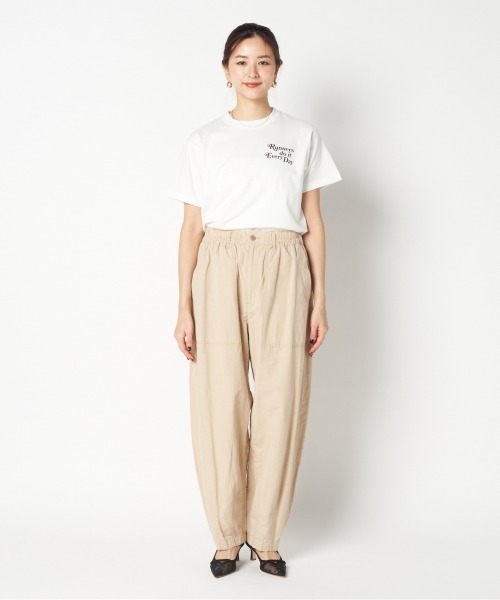 HELIOPOLE（エリオポール）の「MILITARY BALLOON PANTS（その他パンツ・レディース・オリーブ/ベージュ・36/38）」の11枚目の写真