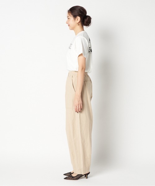 HELIOPOLE（エリオポール）の「MILITARY BALLOON PANTS（その他パンツ・レディース・オリーブ/ベージュ・36/38）」の12枚目の写真