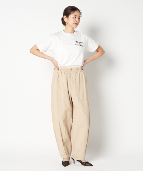 HELIOPOLE（エリオポール）の「MILITARY BALLOON PANTS（その他パンツ・レディース・オリーブ/ベージュ・36/38）」の15枚目の写真