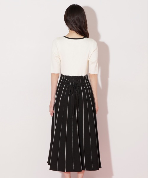 【完売品】ジュエミ/juemi プリーツニットワンピース セール】◇プリーツニットワンピース（ワンピース）｜JILL by