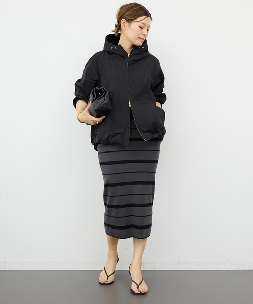 Deuxieme Classe⭐︎WASHED FULL ZIPブルゾン ブラウン Deuxieme Classe（ドゥーズィエムクラス）の「WASHED FULL ZIP