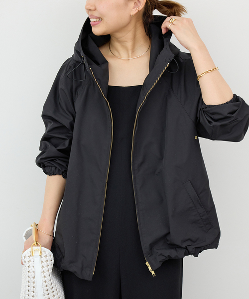 WASHED FULL ZIP ブルゾン（ナイロンジャケット）｜Deuxieme