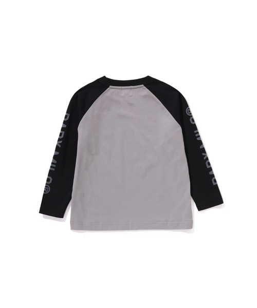 BABY MILO RAGLAN LS TEE（Tシャツ/カットソー）｜A BATHING APE（ア