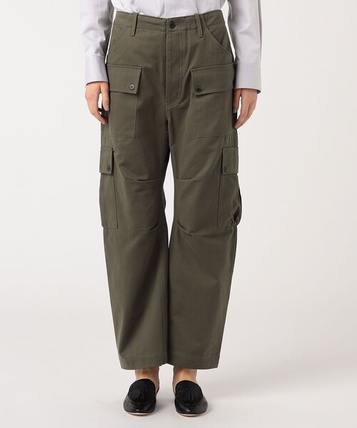 TOMORROWLAND （トゥモローランド）の「Jamie Haller THE FATIGUE パンツ（カーゴパンツ・レディース・ダークグリーン・4/2/0）」の3枚目の写真