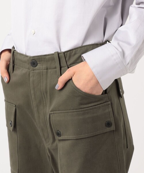 TOMORROWLAND （トゥモローランド）の「Jamie Haller THE FATIGUE パンツ（カーゴパンツ・レディース・ダークグリーン・4/2/0）」の8枚目の写真